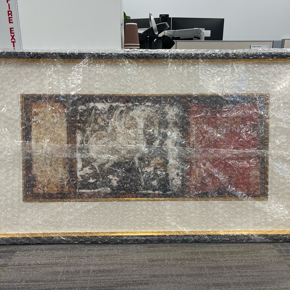 Chinese Horse Art mounted in beautiful frame